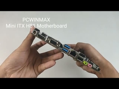 ITX Mainboard H81 LGA1150 پشتیبانی از حافظه 16 گیگابایتی DDR3 1600Mhz 1300Mhz