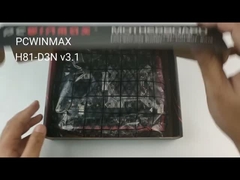 16GB H81 PC LGA1150 مادربرد بازی Core I3 Core I5 Core I7