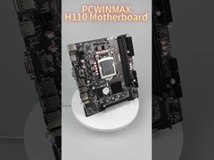 PCWINMAX H110 Socket 1151 GDDR4 Micro ATX 32GB اصلی H110 چیپست صفحه اصلی دسکتاپ