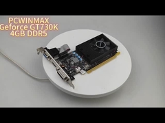 PCWINAMX GeForce GT 730K 4GB DDR5 64 بیتی GPU کم پروفایل   VGA، HD، خروجی DVI برای ساخت های کمپیکت