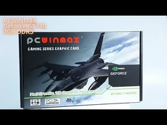 PCWINMAX GeForce GT 740 2GB کارت گرافیکی دو طرفه DDR5   HD DVI و خروجی VGA برای عملکرد صاف