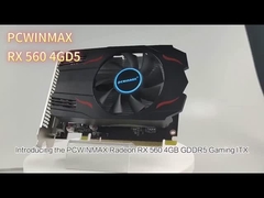PCWINMAX Radeon RX 560 4GB کارت گرافیکی DDR5 ️ راه حل بازی و چند رسانه ای 1080p قابل اعتماد