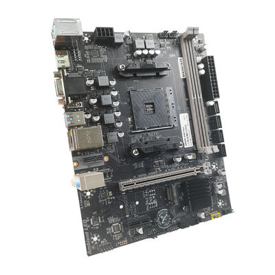 PCWINMAX B450M AM4 MicroATX DDR4 M.2 B450 چیپست VGA HD DP مادربرد برای دسکتاپ