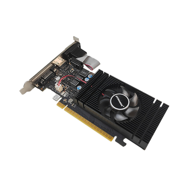 کارت گرافیک رومیزی گیمینگ PCWINMAX Geforce GTX 750Ti 4GB GDDR5 با پروفایل کم، تک فن، با خروجی VGA DVI HD
