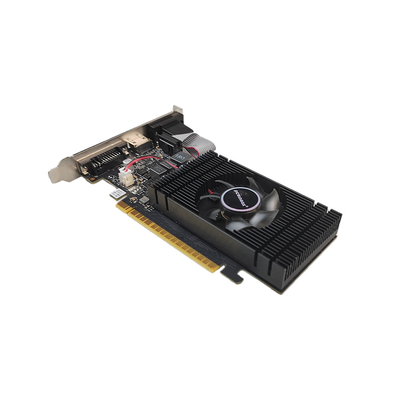کارت گرافیک دسکتاپ PCWINMAX New Geforce GTX 750Ti 4GB GDDR5 با پروفایل کم و تک فن با خروجی VGA DVI HD