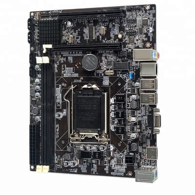 PCWINMAX HM55 PGA988 Micro ATX DDR3 میز کاری مادربرد پشتیبانی 8GB حافظه i3 i5 i7 مادربرد