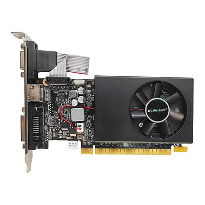 کارت گرافیک PCWINMAX Geforce GT 705 با حافظه 2 گیگابایت GDDR3، رابط 64 بیتی، خروجی HD DP VGA، پروفایل کم، برای عمده فروشی OEM