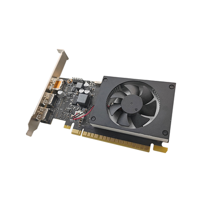 کارت گرافیک PCWINMAX Geforce GT 730 2GB/4GB DDR3/DDR5 اختیاری 64 بیت برای کامپیوتر با پورت های HD+HD+DP، GPU با پروفایل کم