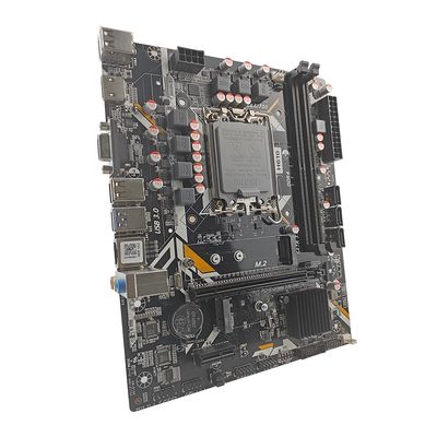 مادربرد PCWINMAX H610 LGA 1700 DDR4 M.2 NVME PCIe 4.0 USB3.0 مادربرد گیمینگ پشتیبانی از پردازنده های نسل 12/13/14