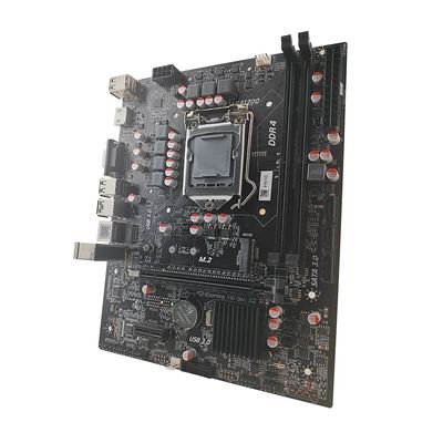 PCWINMAX H510 LGA 1200 Micro-ATX مادربرد کامپیوتر بازی پشتیبانی DDR4 64GB ظرفیت رم NVME M.2 SATA3.0 USB3.0