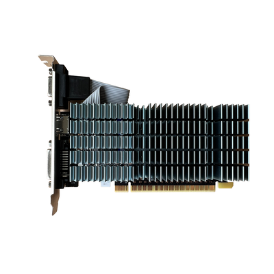 PCWINMAX GT 730 2GB GDDR5 کارت گرافیک بی صدا خنک کننده منفعل GPU با مشخصات پایین برای پروژه های SFF PC HTPC و OEM